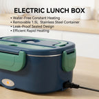 1.5L Electric Lunch Box Food Warmer – 60W Portable Food Heater for Car & Home
