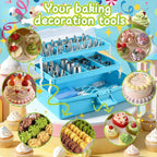 236-Piece Cake Decorating Kit | Piping Bags & Icing Tips