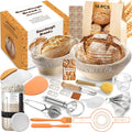 Sourdough Starter Kit – Bread Baking Kit with Starter Jar & Proofing Basket