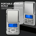 High Precision 500G/0.01G Mini Pocket Scale, Accurate Digital Jewelry Scale with LCD Display, Compact Portable for Easy Carry