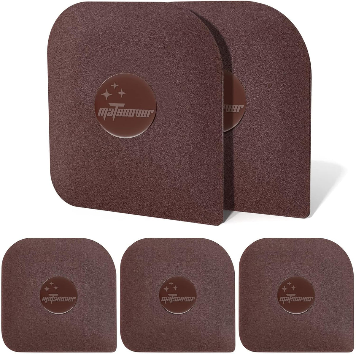 5-Piece Plastic Pan & Pot Scraper Set – Kitchen Dish Cleaning Tools