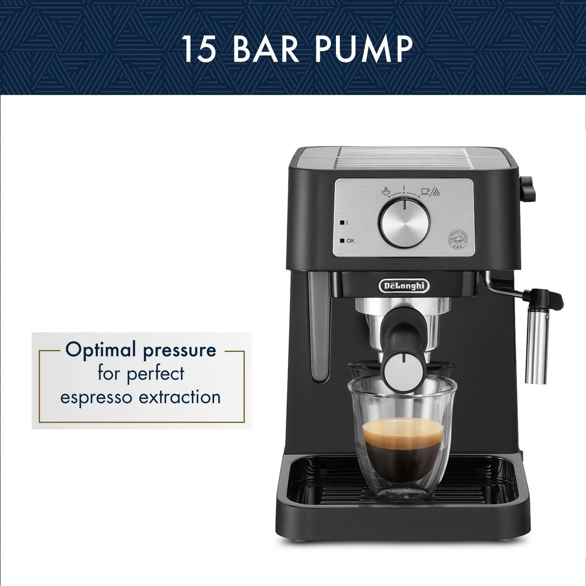 Stilosa Espresso Machine – Compact Manual Espresso & Cappuccino Maker