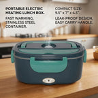 1.5L Electric Lunch Box Food Warmer – 60W Portable Food Heater for Car & Home