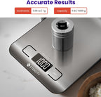 Digital Kitchen Scale – 11 lb Food Scale with Grams & Ounces