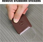 5-Piece Plastic Pan & Pot Scraper Set – Kitchen Dish Cleaning Tools
