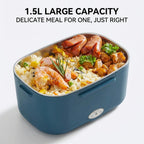 1.5L Electric Lunch Box Food Warmer – 60W Portable Food Heater for Car & Home